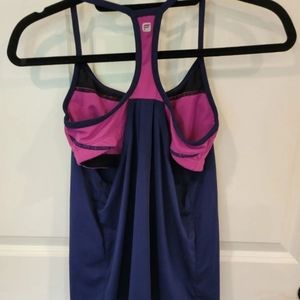Fila Navy Athletic Top Size Small